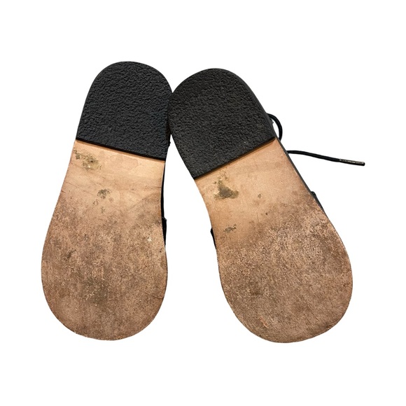 Janie and Jack Uptown Holiday Wing-Tip Boots 9 - Picture 4 of 5